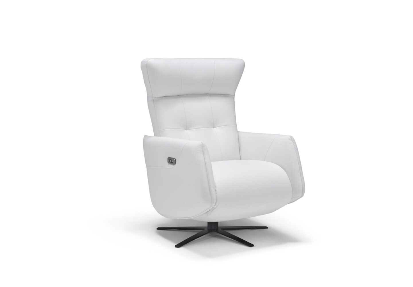 Agon Franco Ferri Italia Italian leather recliner armchair
