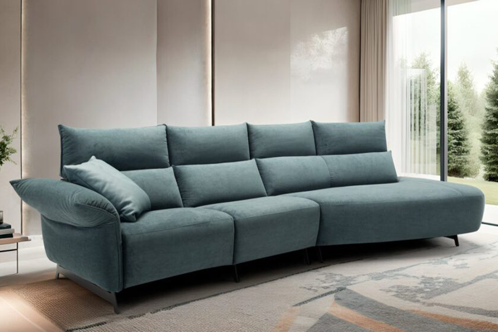 Italian leather sofa